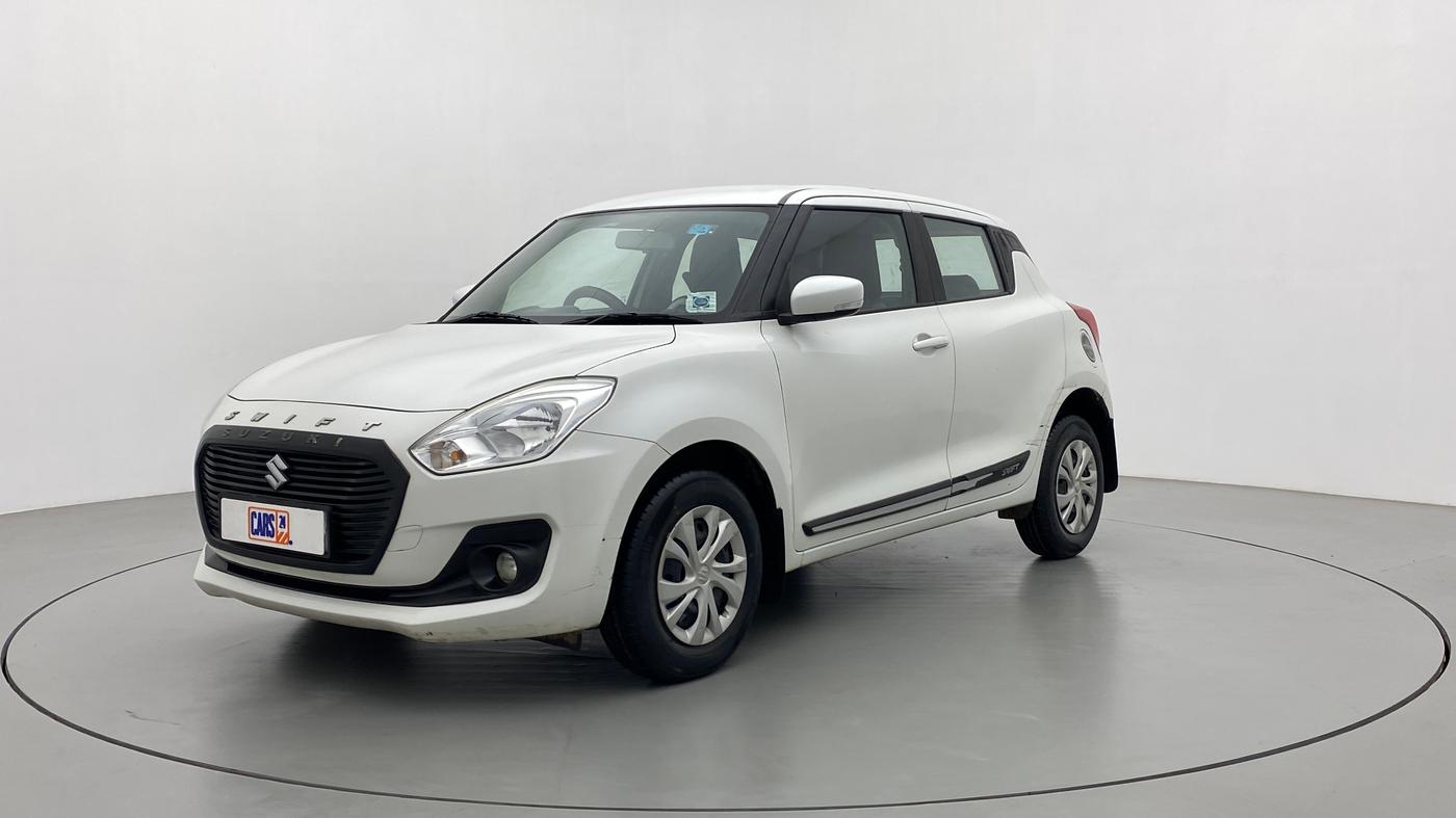 2019 Maruti Swift VXI, Petrol, Manual, 43,012 km, Left Front Diagonal