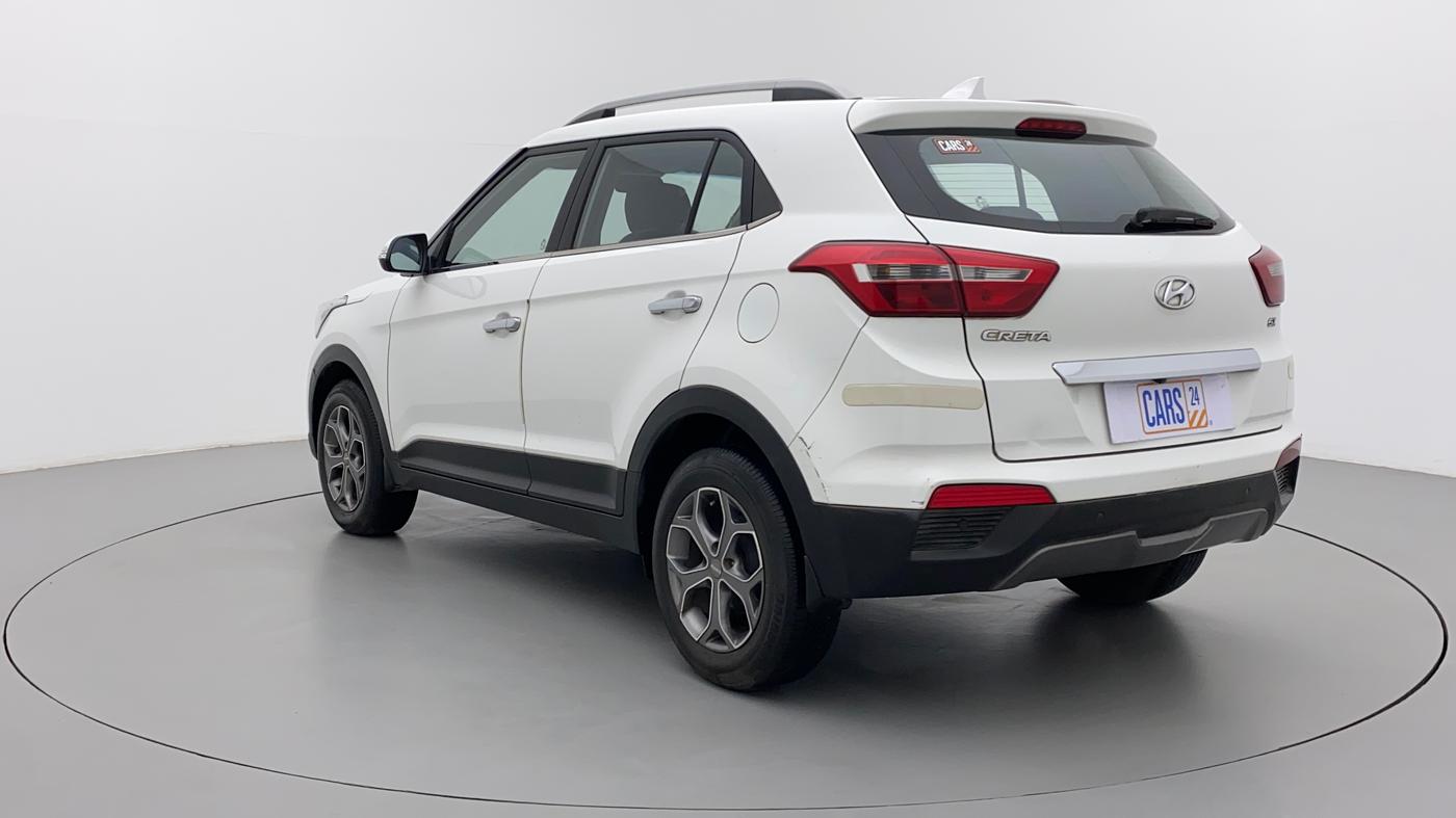 2016 Hyundai Creta SX PLUS 1.6 PETROL, Petrol, Manual, 1,00,673 km, Left Back Diagonal