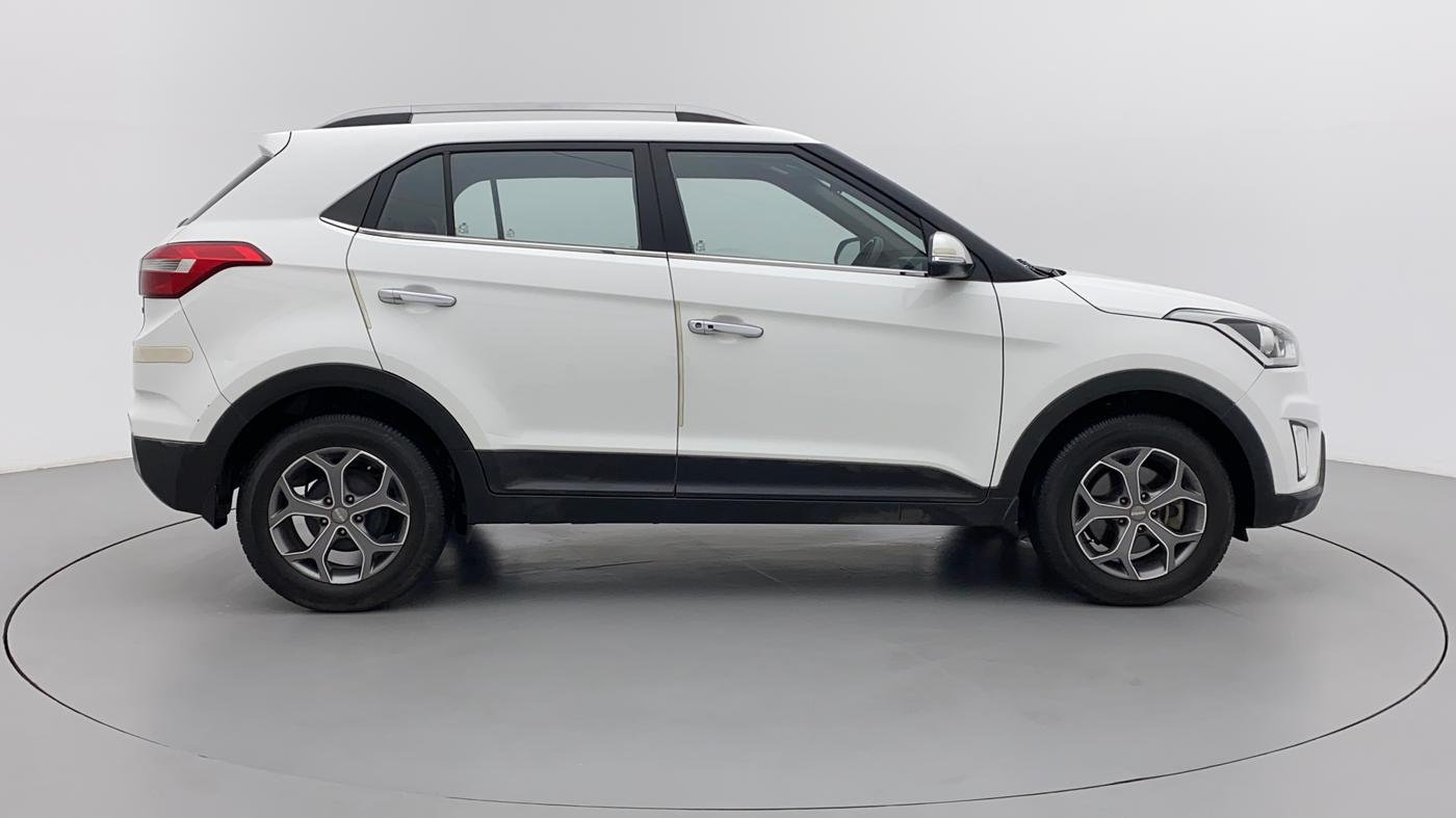 2016 Hyundai Creta SX PLUS 1.6 PETROL, Petrol, Manual, 1,00,673 km, Right Side View