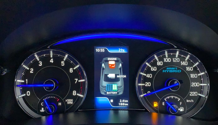 2022 Maruti Ciaz ALPHA 1.5 MT VTVT SHVS, Petrol, Manual, 246 km, Odometer Image