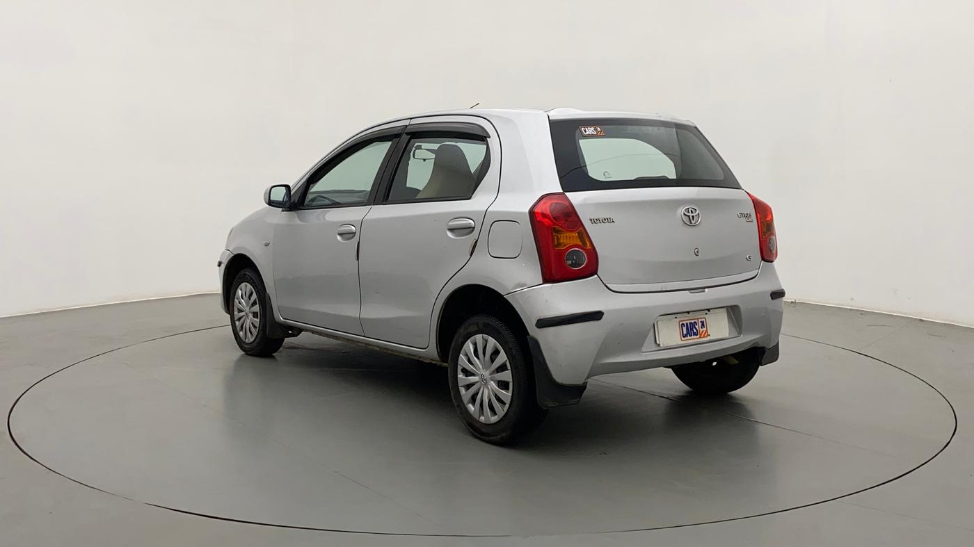 2012 Toyota Etios Liva G SP, Petrol, Manual, 79,235 km, Left Back Diagonal