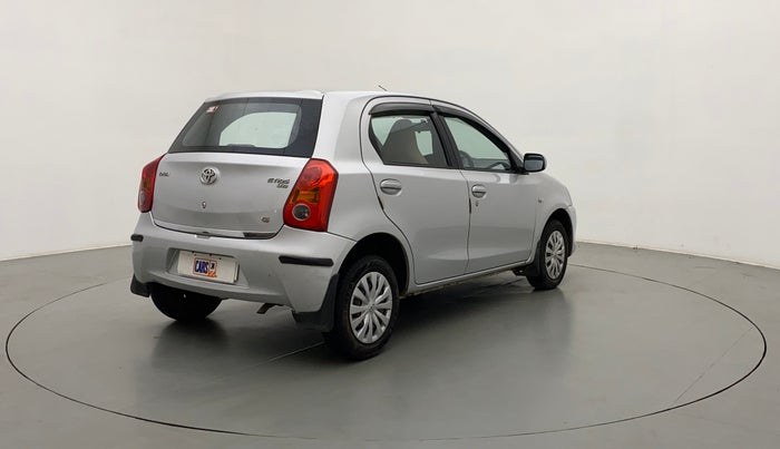 2012 Toyota Etios Liva G SP, Petrol, Manual, 79,235 km, Right Back Diagonal