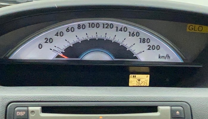 2012 Toyota Etios Liva G SP, Petrol, Manual, 79,235 km, Odometer Image