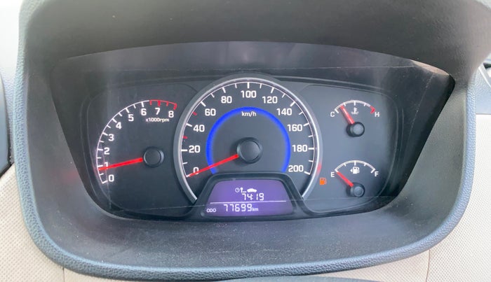 2016 Hyundai Grand i10 MAGNA 1.2 KAPPA VTVT, Petrol, Manual, 77,691 km, Odometer Image