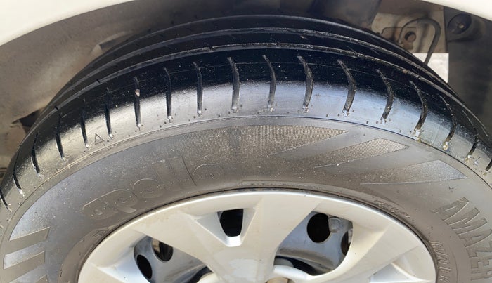 2016 Hyundai Grand i10 MAGNA 1.2 KAPPA VTVT, Petrol, Manual, 77,691 km, Left Rear Tyre Tread