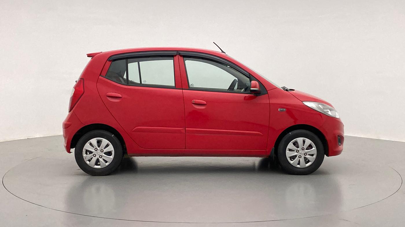 2011 Hyundai i10 SPORTZ 1.2 KAPPA2, Petrol, Manual, 50,950 km, Right Side View