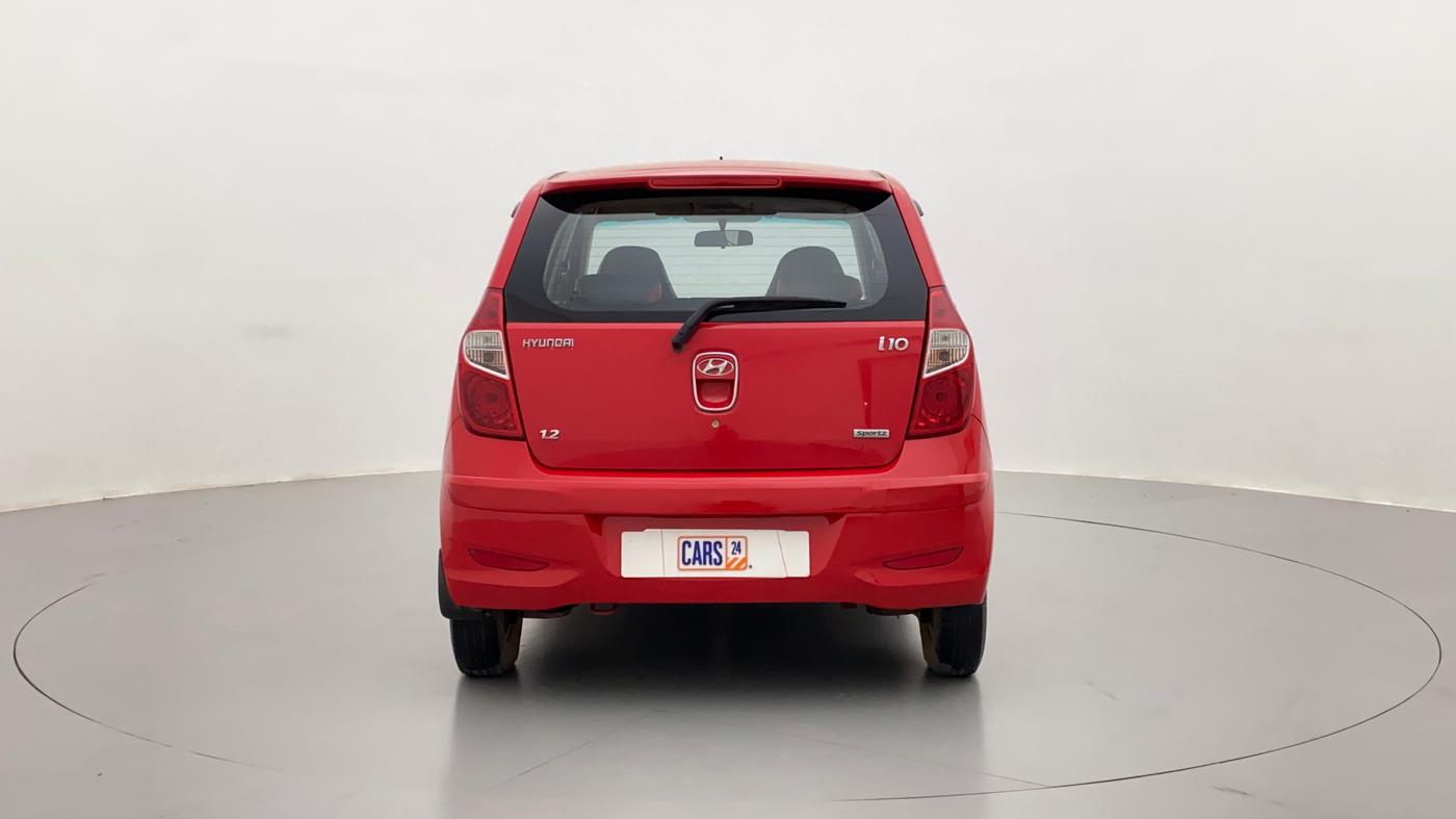 2011 Hyundai i10 SPORTZ 1.2 KAPPA2, Petrol, Manual, 50,950 km, Back/Rear