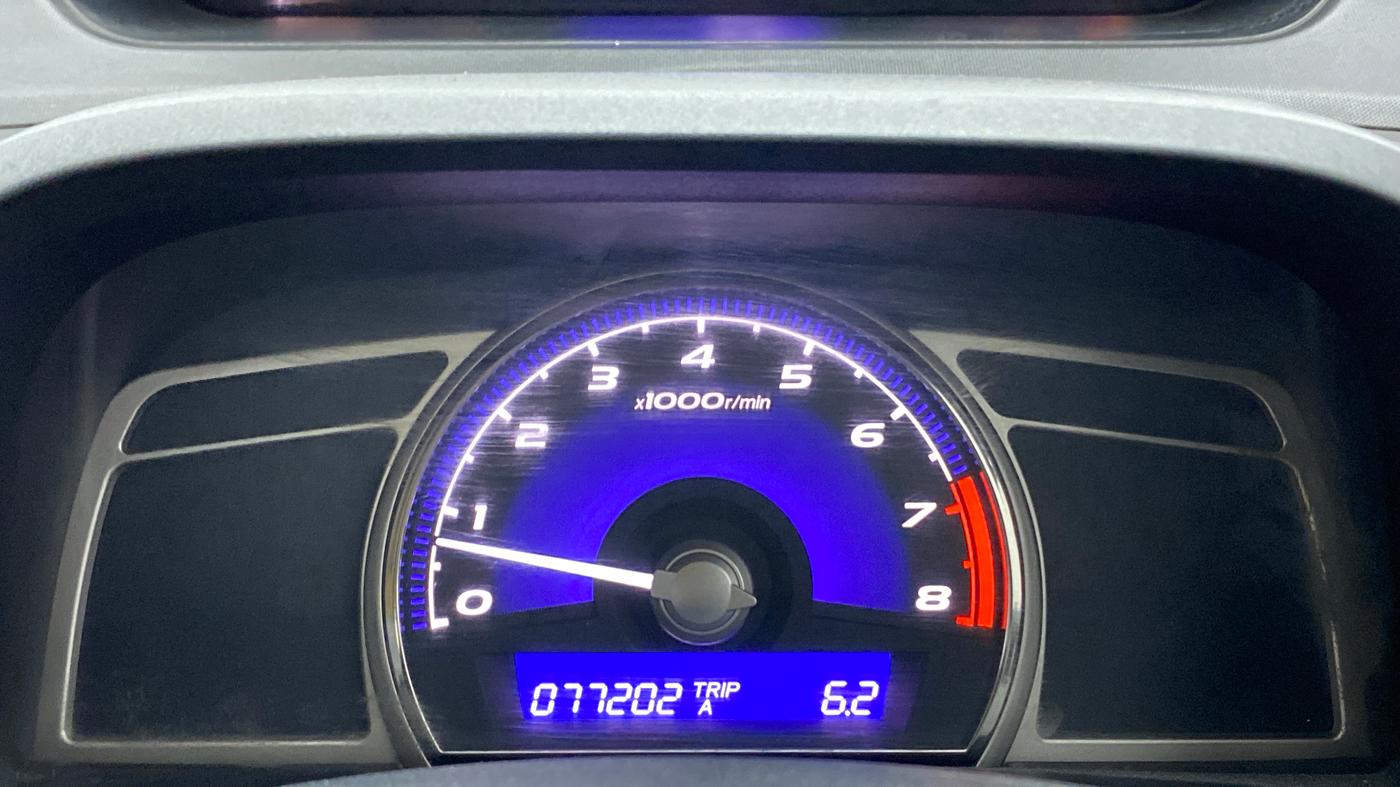 2012 Honda Civic 1.8L I-VTEC S MT, Petrol, Manual, 77,202 km, Odometer Image