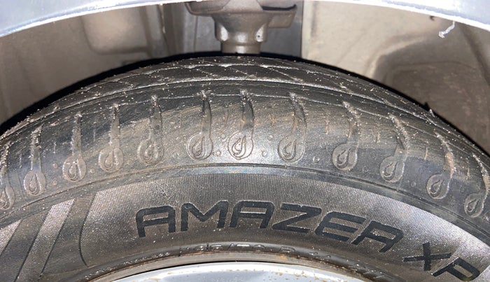 2021 Datsun Redi Go T(O), Petrol, Manual, 58,562 km, Left Front Tyre Tread