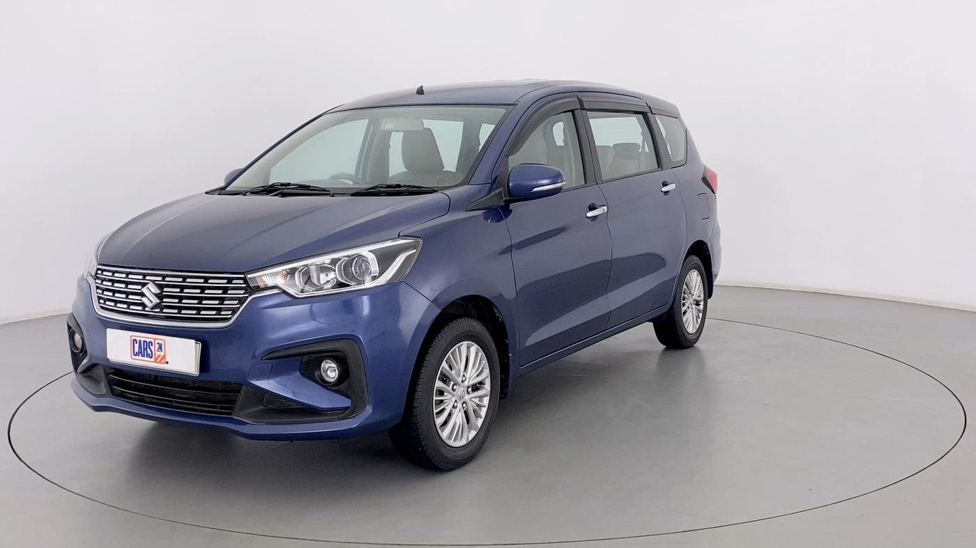 2018 Maruti Ertiga ZXI Plus SHVS, Petrol, Manual, 42,625 km, Left Front Diagonal