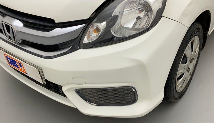 2017 Honda Amaze 1.2L I-VTEC S, Petrol, Manual, 49,820 km, Front bumper - Paint has minor damage
