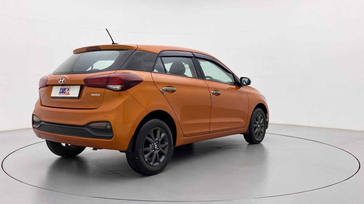 2018 Hyundai Elite i20 ASTA 1.2, Petrol, Manual, 16,801 km, Right Back Diagonal