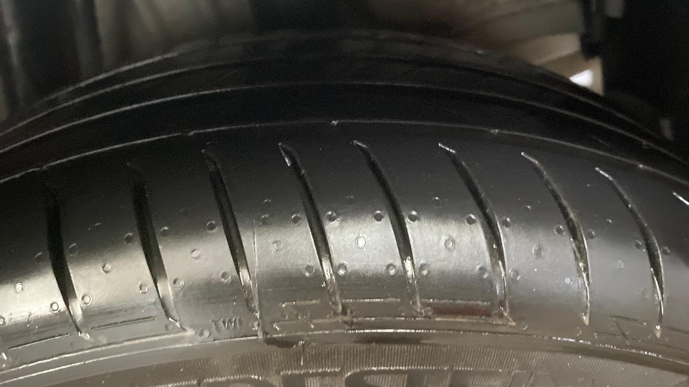 2017 Honda City 1.5L I-VTEC ZX CVT, Petrol, Automatic, 37,519 km, Left Rear Tyre Tread