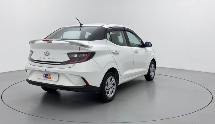 2021 Hyundai AURA S CNG, CNG, Manual, 54,509 km, Right Back Diagonal