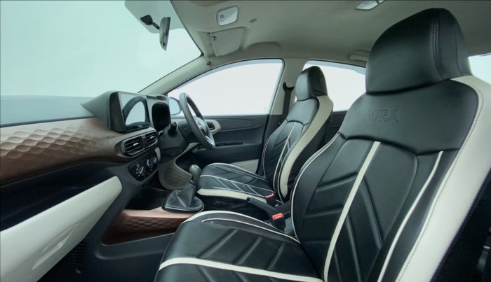 2021 Hyundai AURA S CNG, CNG, Manual, 54,509 km, Right Side Front Door Cabin