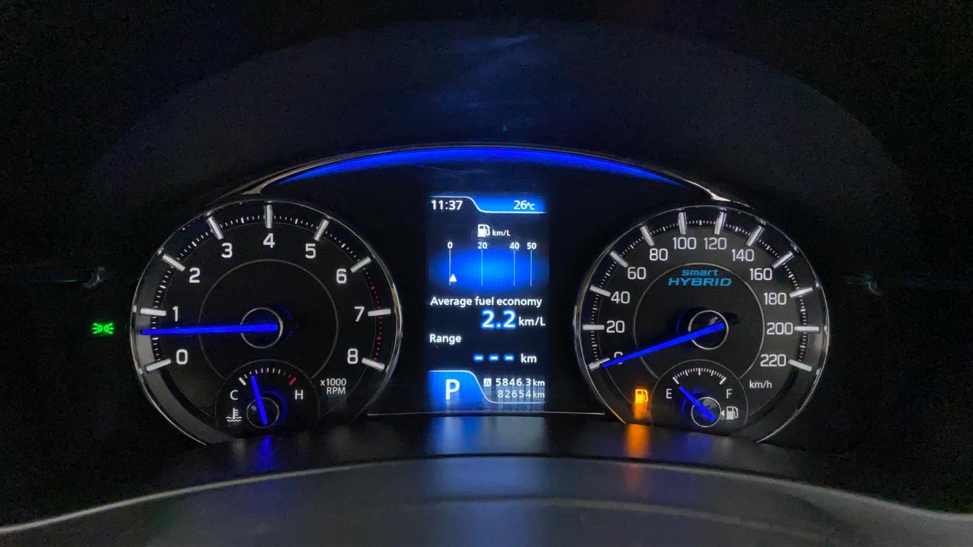 2018 Maruti Ciaz ALPHA  AT 1.5 SHVS PETROL, Petrol, Automatic, 82,654 km, Odometer Image