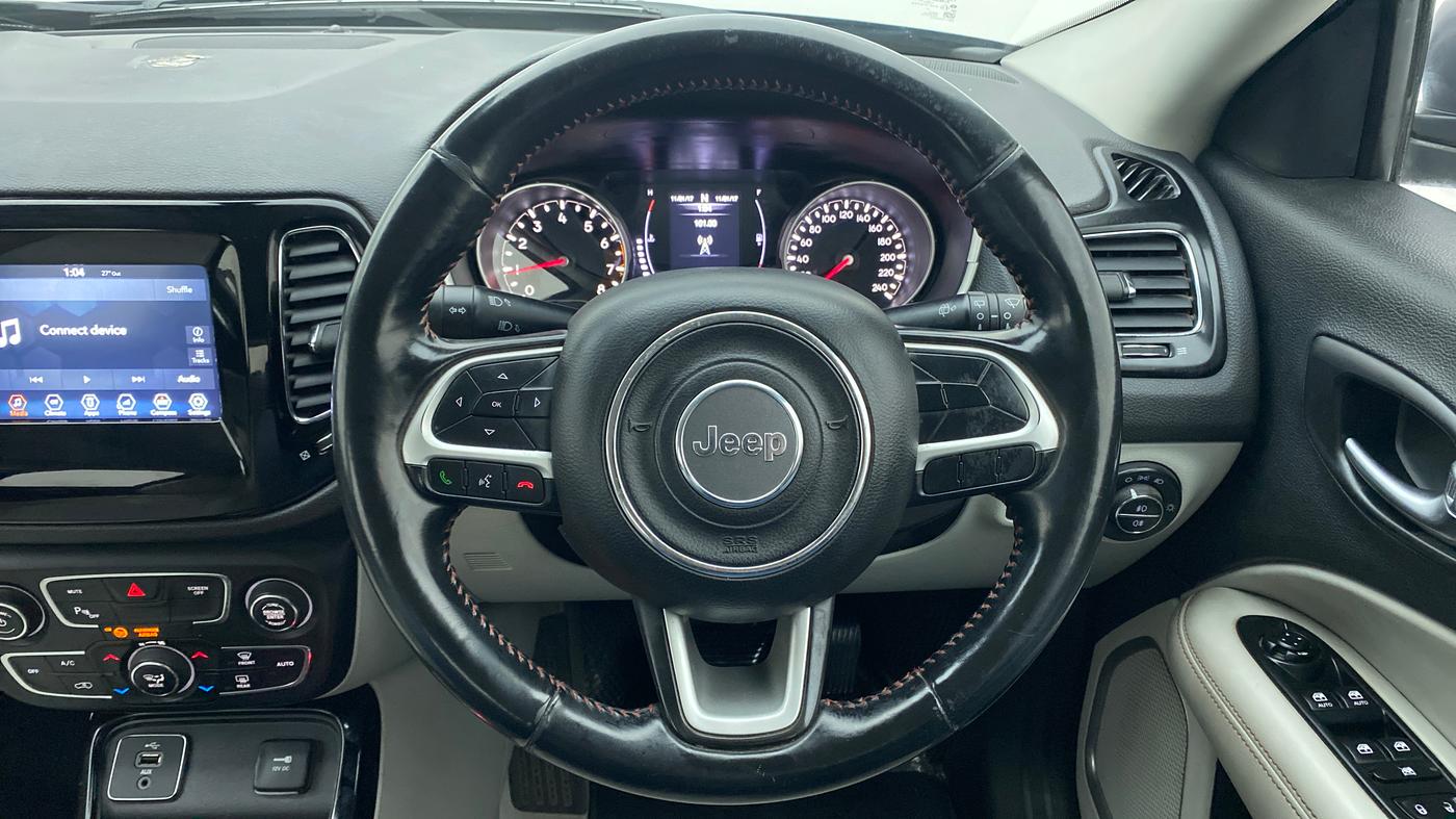 2018 Jeep Compass LIMITED 1.4 AT, Petrol, Automatic, 47,166 km, Steering Wheel Close Up
