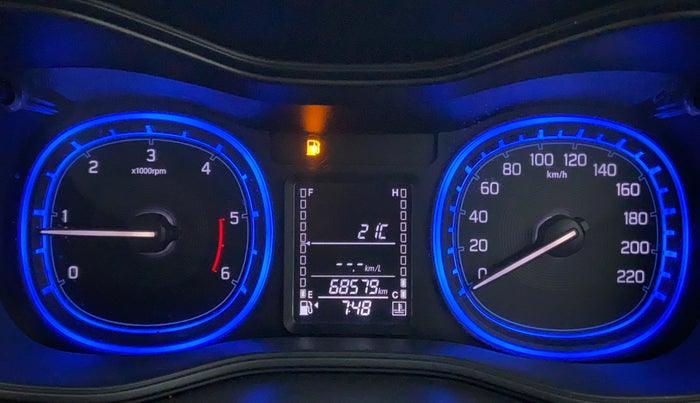 2017 Maruti Vitara Brezza ZDI PLUS, Diesel, Manual, 68,631 km, Odometer Image