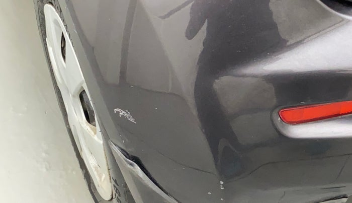 2012 Maruti Ritz VXI, Petrol, Manual, 82,558 km, Rear bumper - Minor scratches