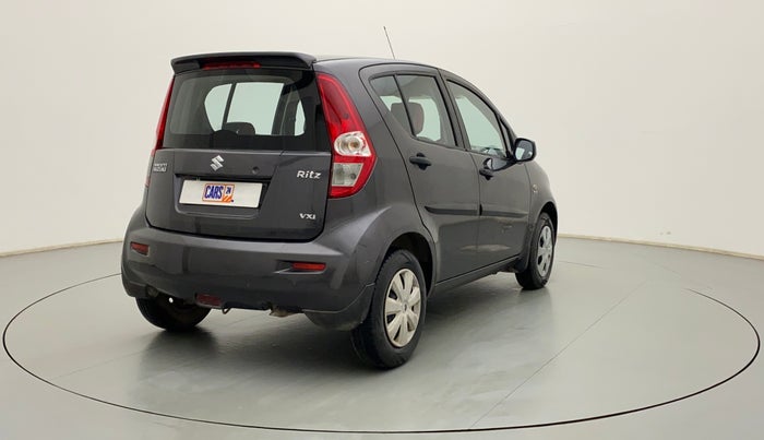 2012 Maruti Ritz VXI, Petrol, Manual, 82,558 km, Right Back Diagonal