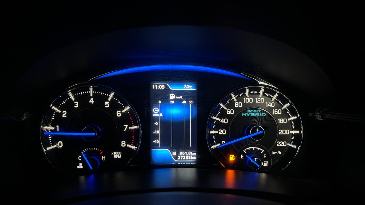 2020 Maruti Ciaz ALPHA 1.5 SHVS PETROL, Petrol, Manual, 27,288 km, Odometer Image
