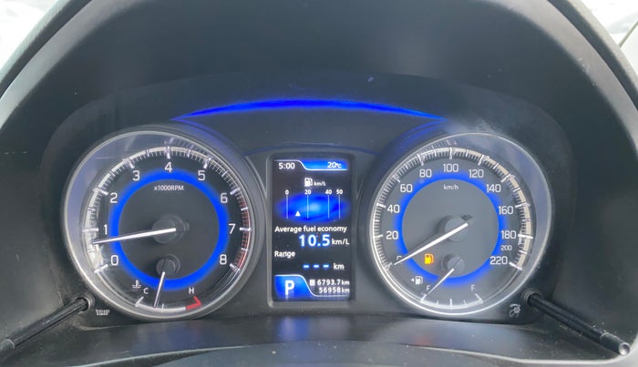 2018 Maruti Baleno ZETA CVT PETROL 1.2, Petrol, Automatic, 56,947 km, Odometer Image