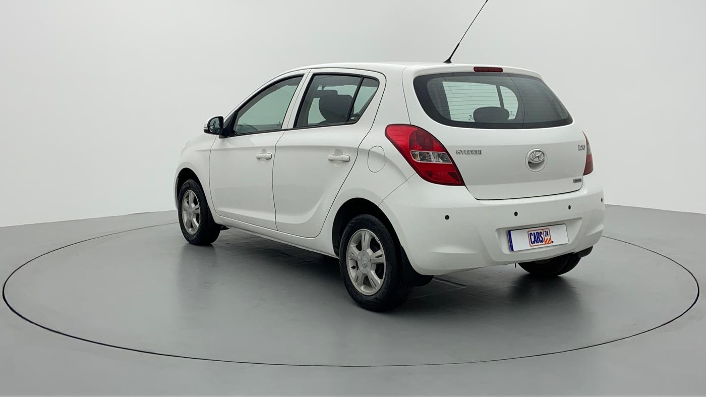 2012 Hyundai i20 SPORTZ 1.2 VTVT, Petrol, Manual, 82,251 km, Left Back Diagonal (45- Degree) View