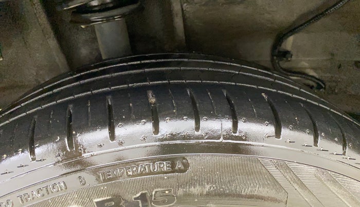 2022 Tata TIAGO NRG XZ AMT, Petrol, Automatic, 36,334 km, Right Rear Tyre Tread