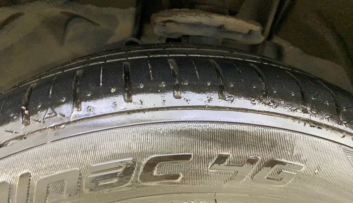 2022 Tata TIAGO NRG XZ AMT, Petrol, Automatic, 36,334 km, Left Front Tyre Tread