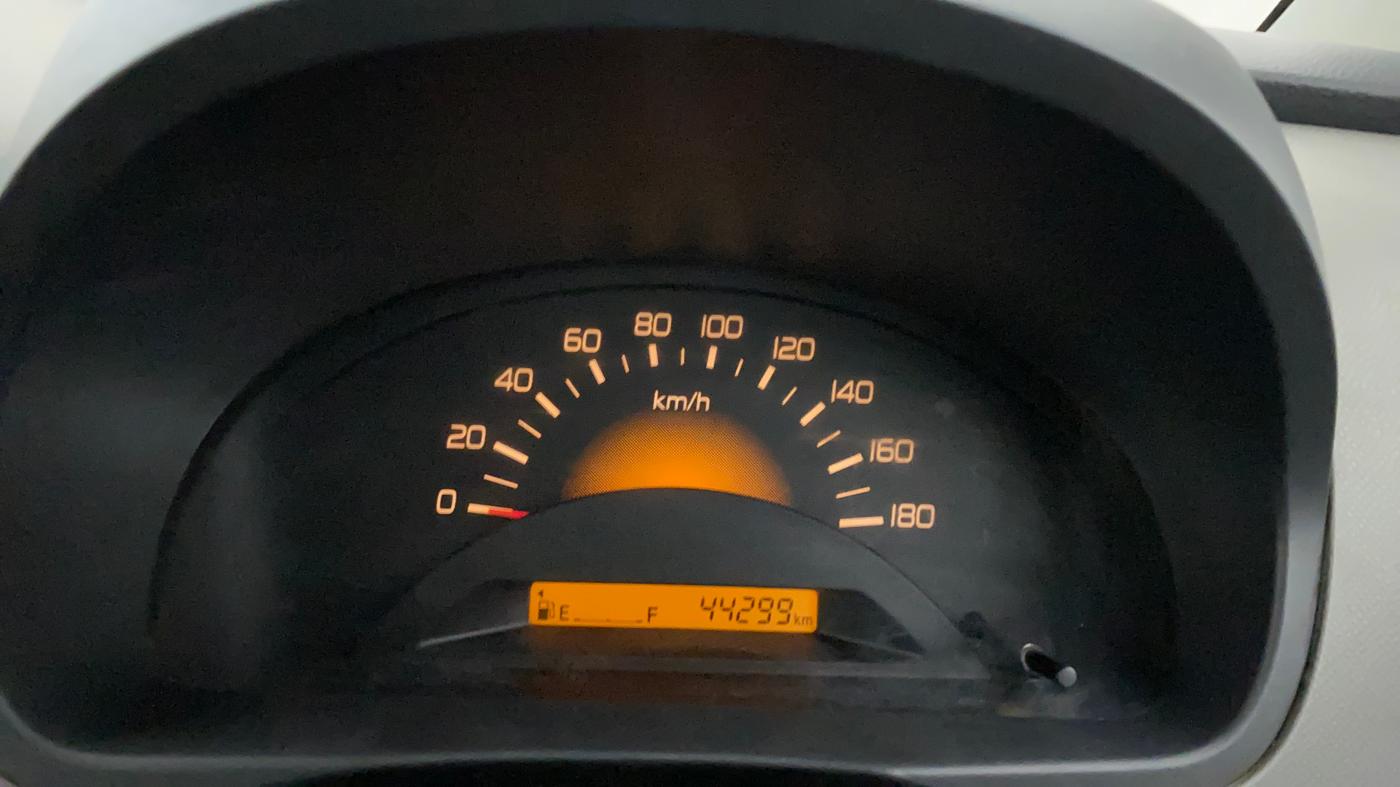 2012 Maruti Wagon R 1.0 LXI, Petrol, Manual, 44,390 km, Odometer Image