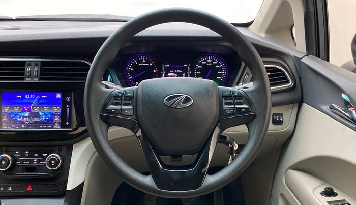 2018 Mahindra MARAZZO M8 7 STR, Diesel, Manual, 17,346 km, Steering Wheel Close Up