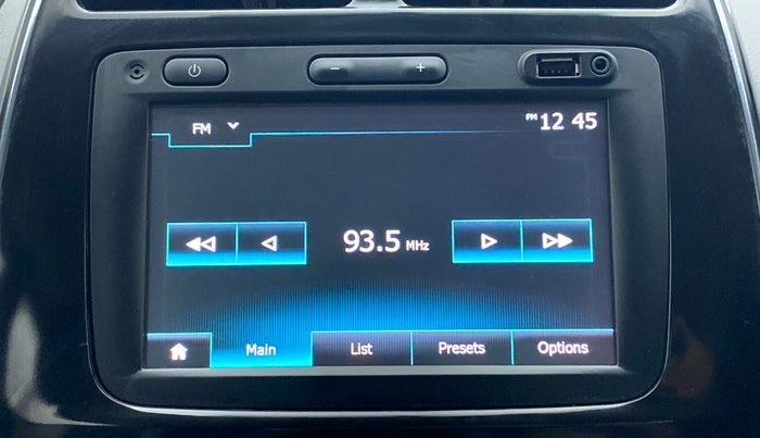 2018 Renault Kwid 1.0 RXT Opt, Petrol, Manual, 9,391 km, Infotainment System