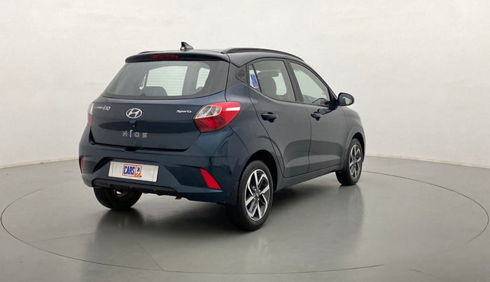 2020 Hyundai GRAND I10 NIOS SPORTZ MT DUAL TONE, Petrol, Manual, 13,749 km, Right Back Diagonal