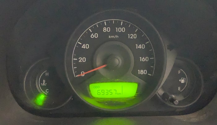 2013 Hyundai Eon ERA +, Petrol, Manual, 69,356 km, Odometer Image