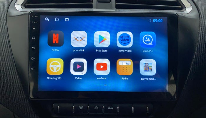 2019 Tata TIGOR XZA PETROL, Petrol, Automatic, 70,408 km, Infotainment System