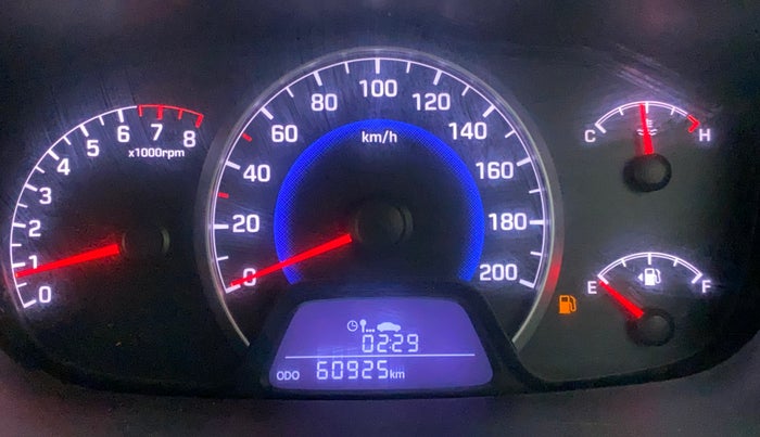 2015 Hyundai Grand i10 SPORTZ 1.2 KAPPA VTVT, Petrol, Manual, 61,268 km, Odometer Image