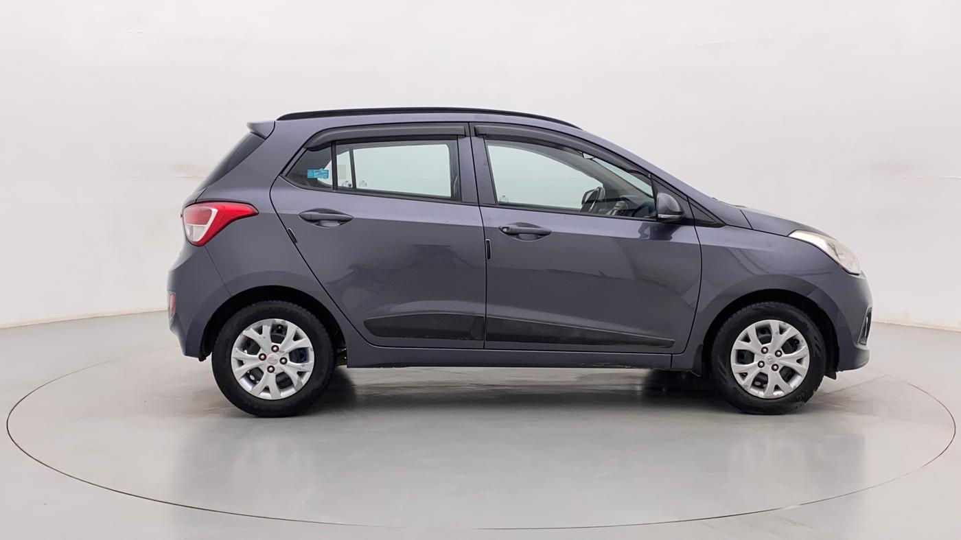 2015 Hyundai Grand i10 SPORTZ 1.2 KAPPA VTVT, Petrol, Manual, 61,268 km, Right Side View