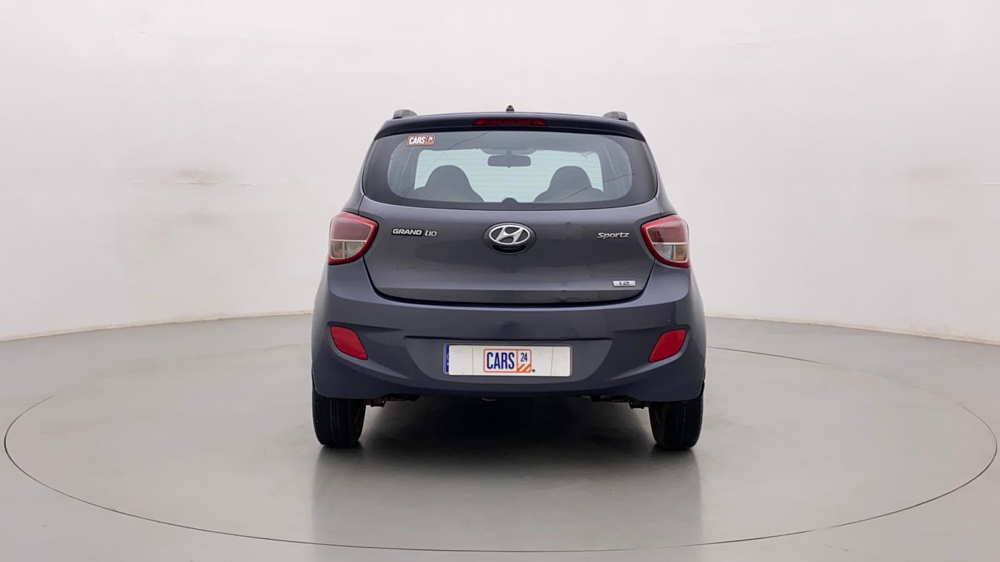 2015 Hyundai Grand i10 SPORTZ 1.2 KAPPA VTVT, Petrol, Manual, 61,268 km, Back/Rear