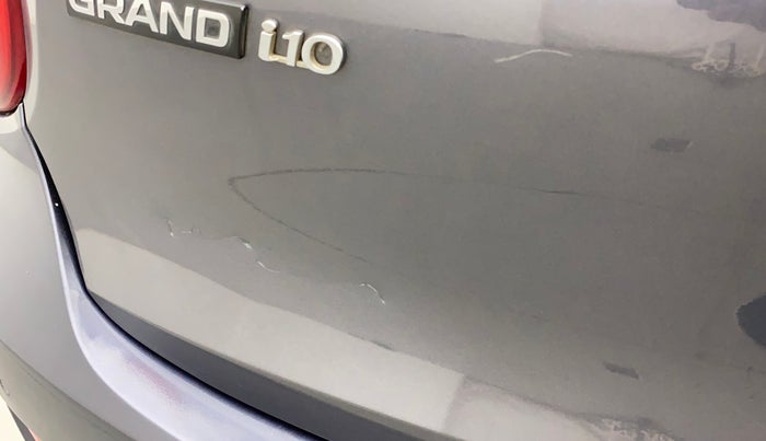 2015 Hyundai Grand i10 SPORTZ 1.2 KAPPA VTVT, Petrol, Manual, 61,268 km, Dicky (Boot door) - Minor scratches