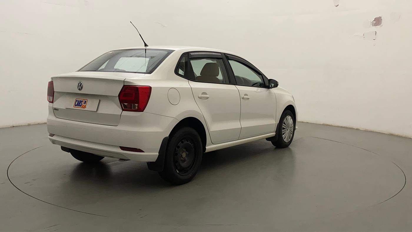 2019 Volkswagen Ameo COMFORTLINE 1.0L, Petrol, Manual, 34,651 km, Right Back Diagonal