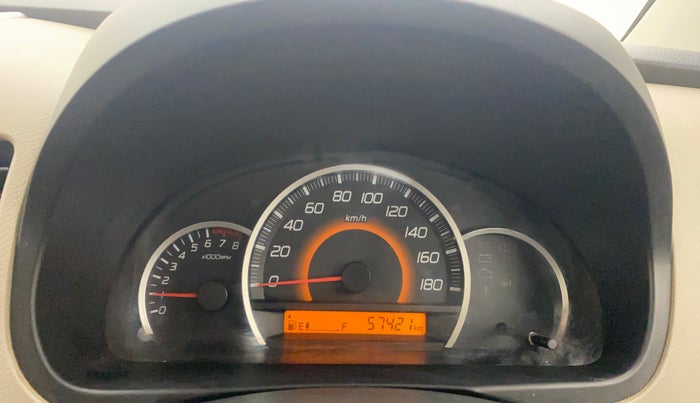 2015 Maruti Wagon R 1.0 VXI, Petrol, Manual, 57,421 km, Odometer Image