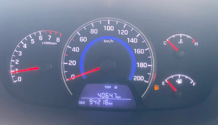 2016 Hyundai Grand i10 SPORTZ 1.2 KAPPA VTVT, Petrol, Manual, 94,181 km, Odometer Image