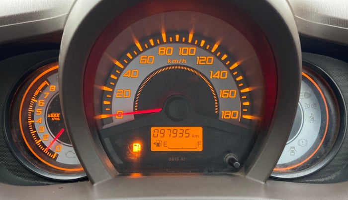 2012 Honda Brio S MT, Petrol, Manual, 97,935 km, Odometer Image