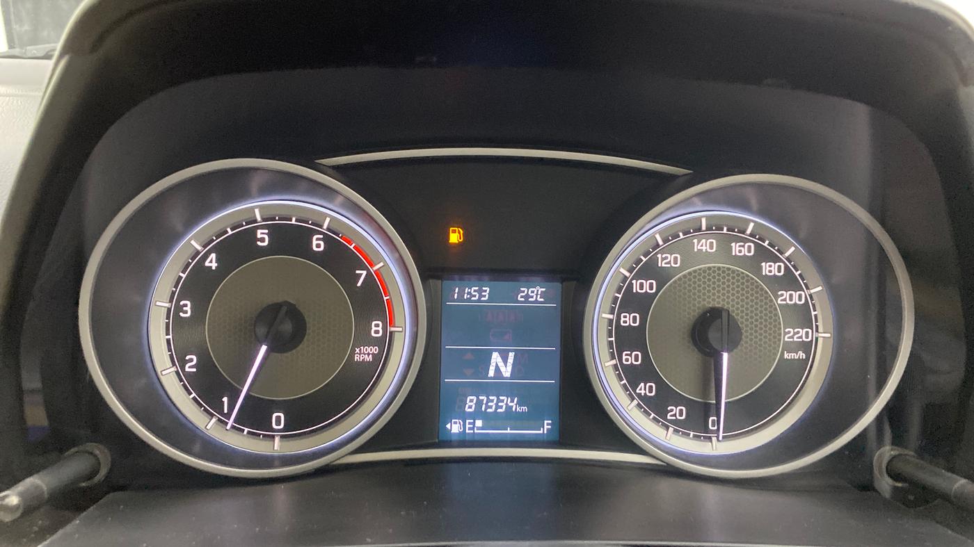 2022 Maruti Dzire ZXI AMT, Petrol, Automatic, 87,333 km, Odometer Image