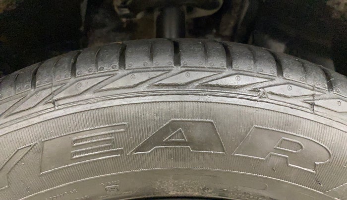 2022 Tata NEXON XZ PLUS (O) PETROL DARK EDITION, Petrol, Manual, 51,538 km, Right Front Tyre Tread