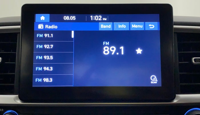 2019 Hyundai VENUE SX 1.0 TURBO, Petrol, Manual, 31,312 km, Infotainment System