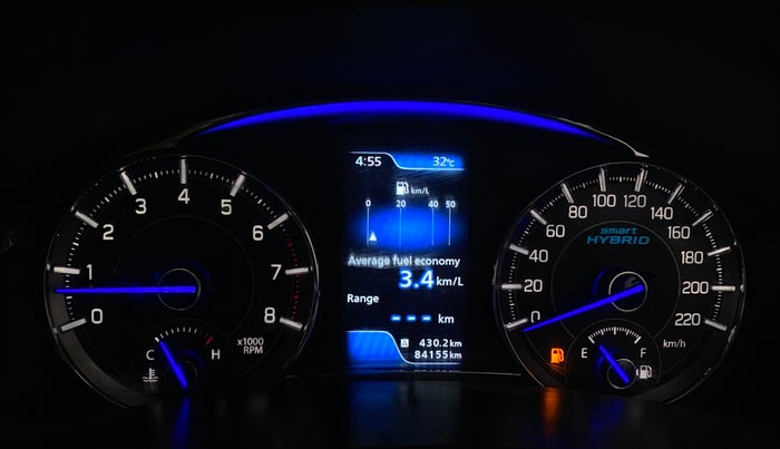 2021 Maruti Ciaz ALPHA 1.5 SHVS PETROL, Petrol, Manual, 84,151 km, Odometer Image