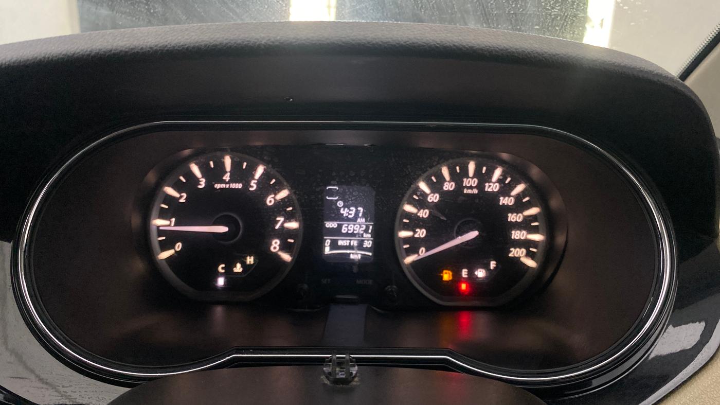 2015 Tata Zest XT PETROL, Petrol, Manual, 69,915 km, Odometer Image