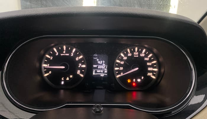 2015 Tata Zest XT PETROL, Petrol, Manual, 69,915 km, Odometer Image
