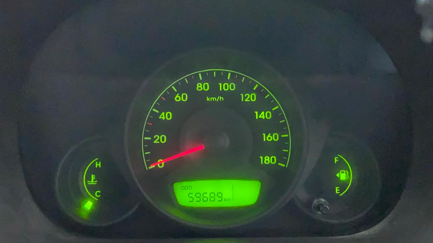 2014 Hyundai Eon ERA +, Petrol, Manual, 59,689 km, Odometer Image